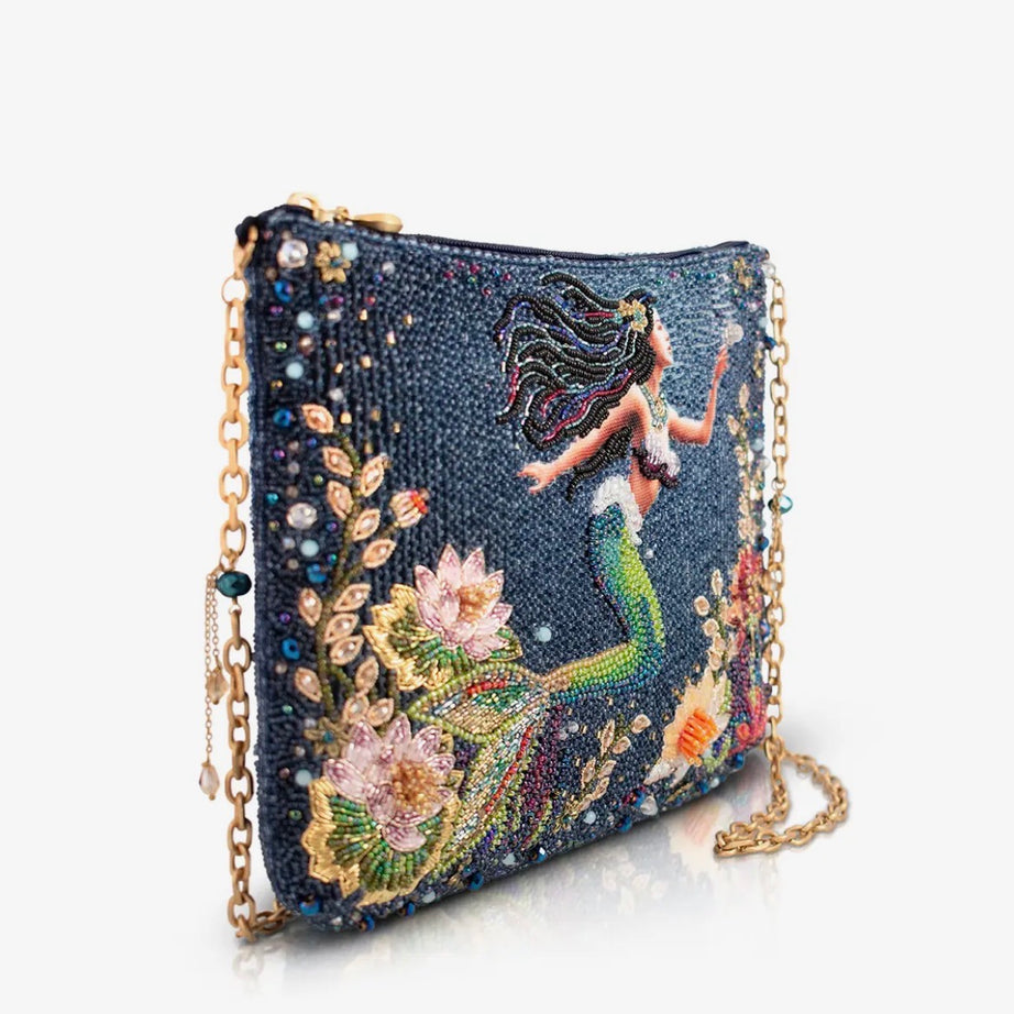 Mermaid Magic beaded bag