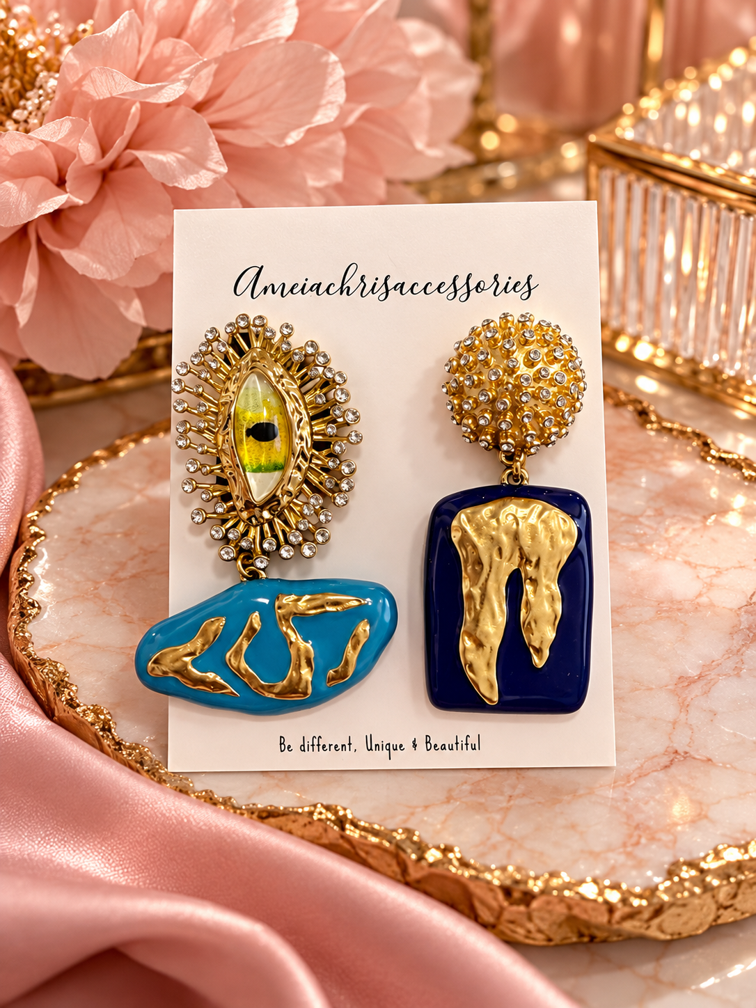 The Muse – Abstract Statement Earrings ✨