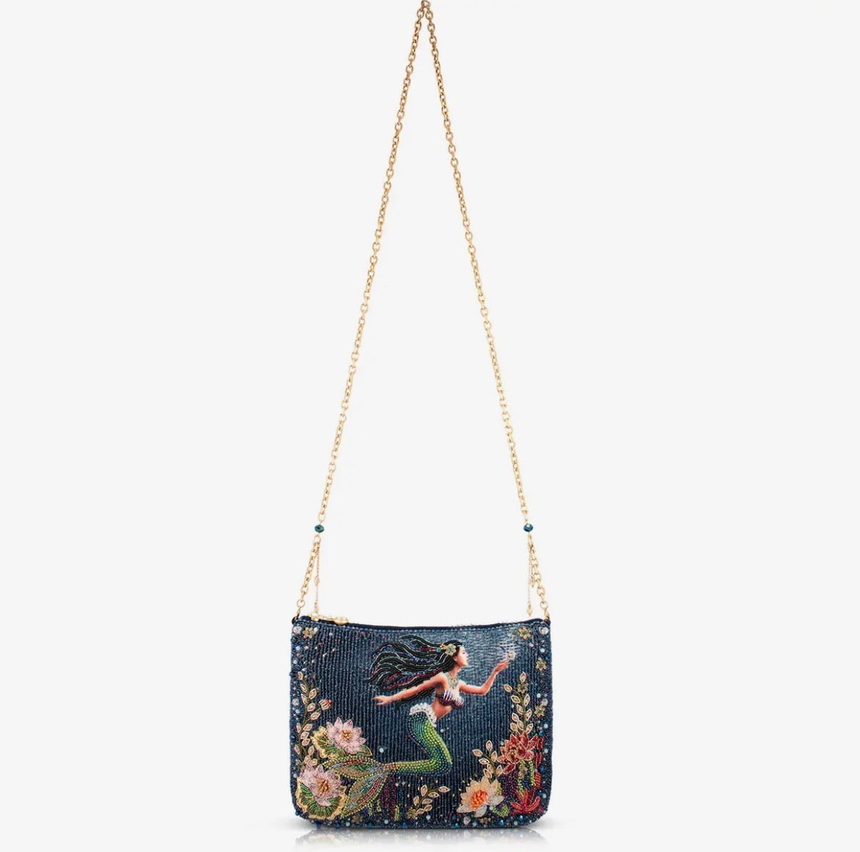 Mermaid Magic beaded bag
