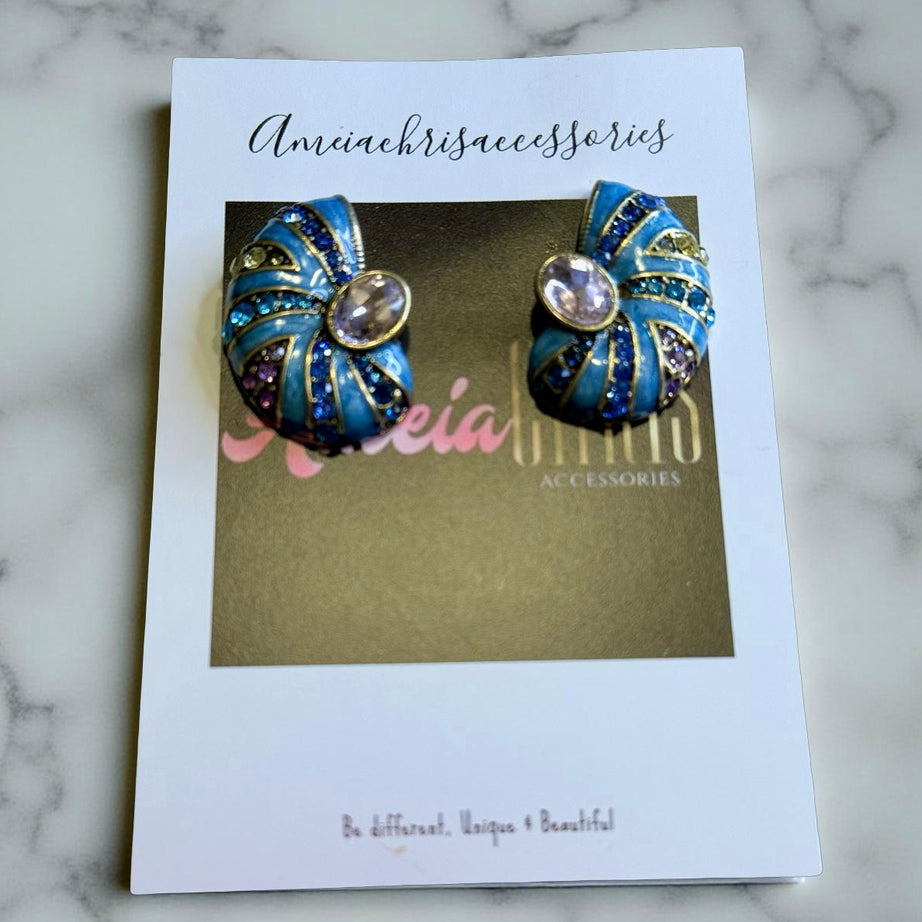 Ocean Muse Earrings 🌊✨
