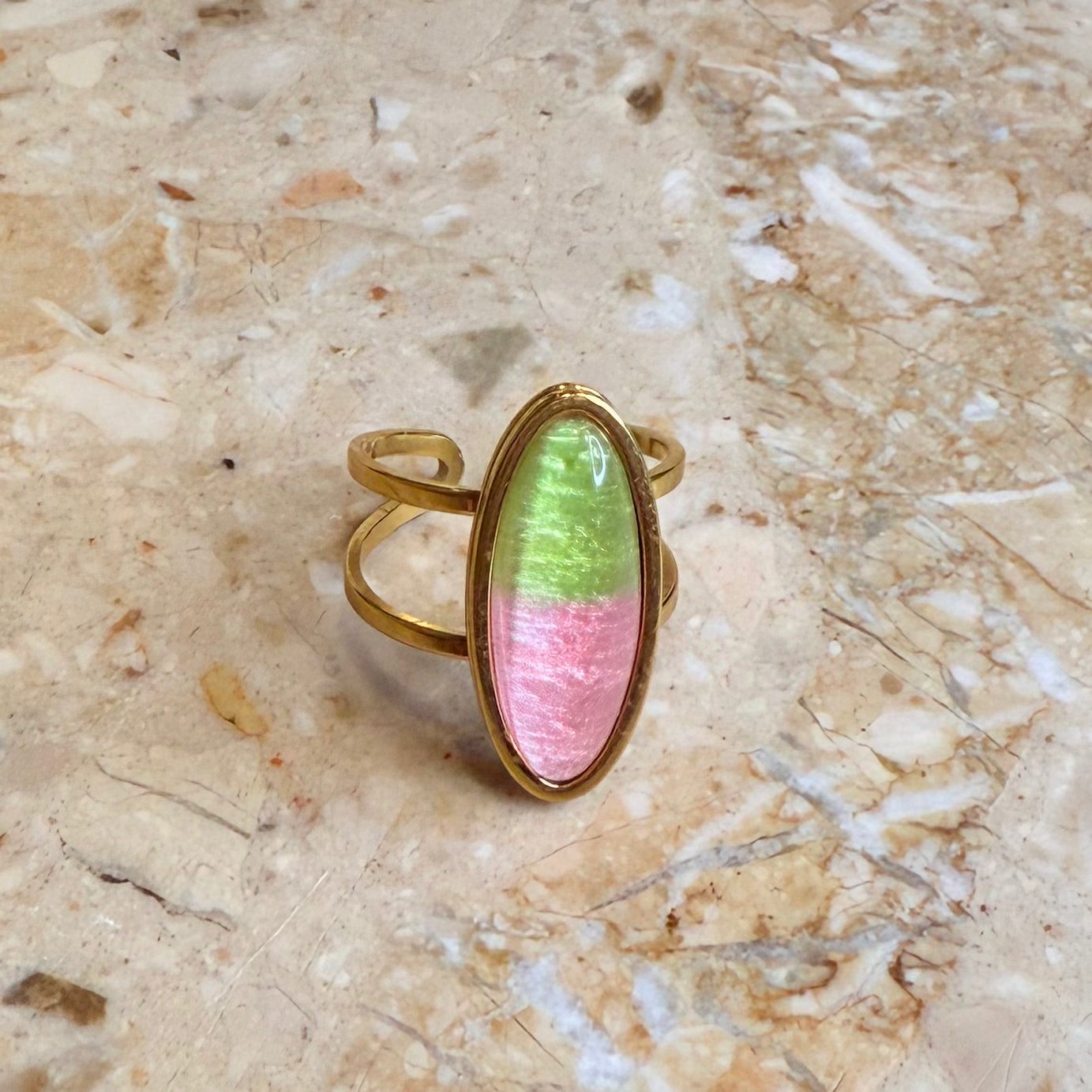 Watermelon Glow Ring