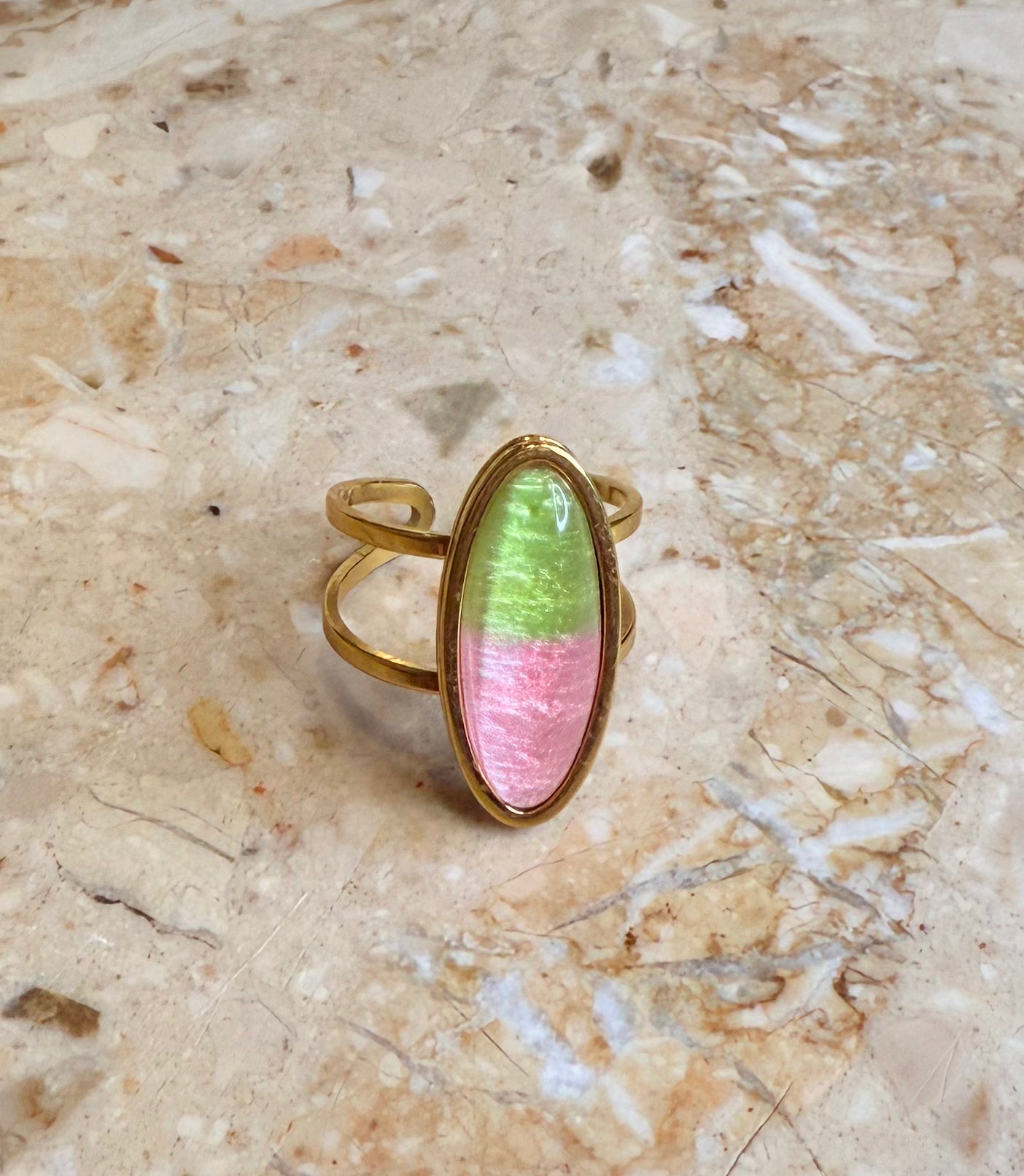 Watermelon Glow Ring