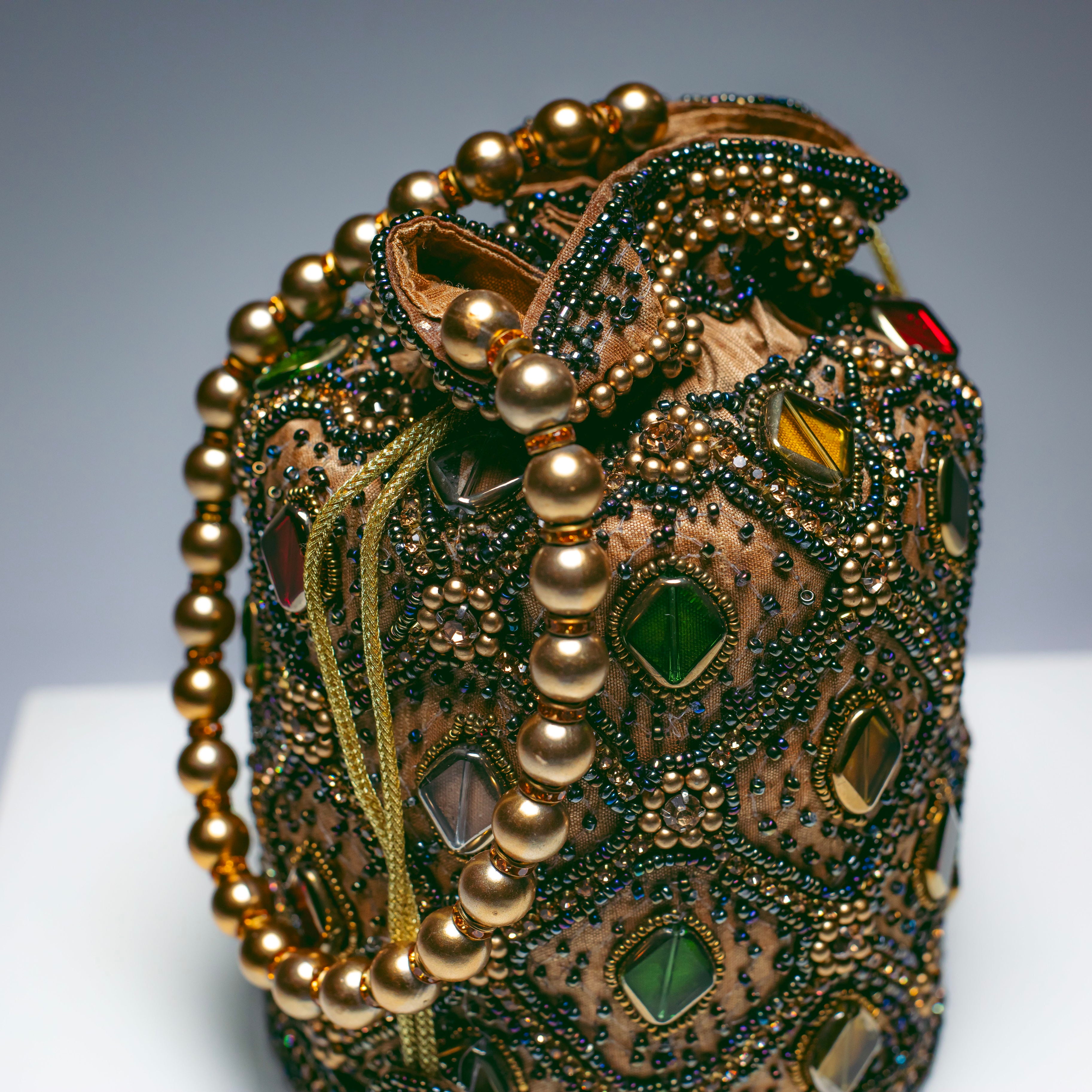 Indian hand-beaded Bags